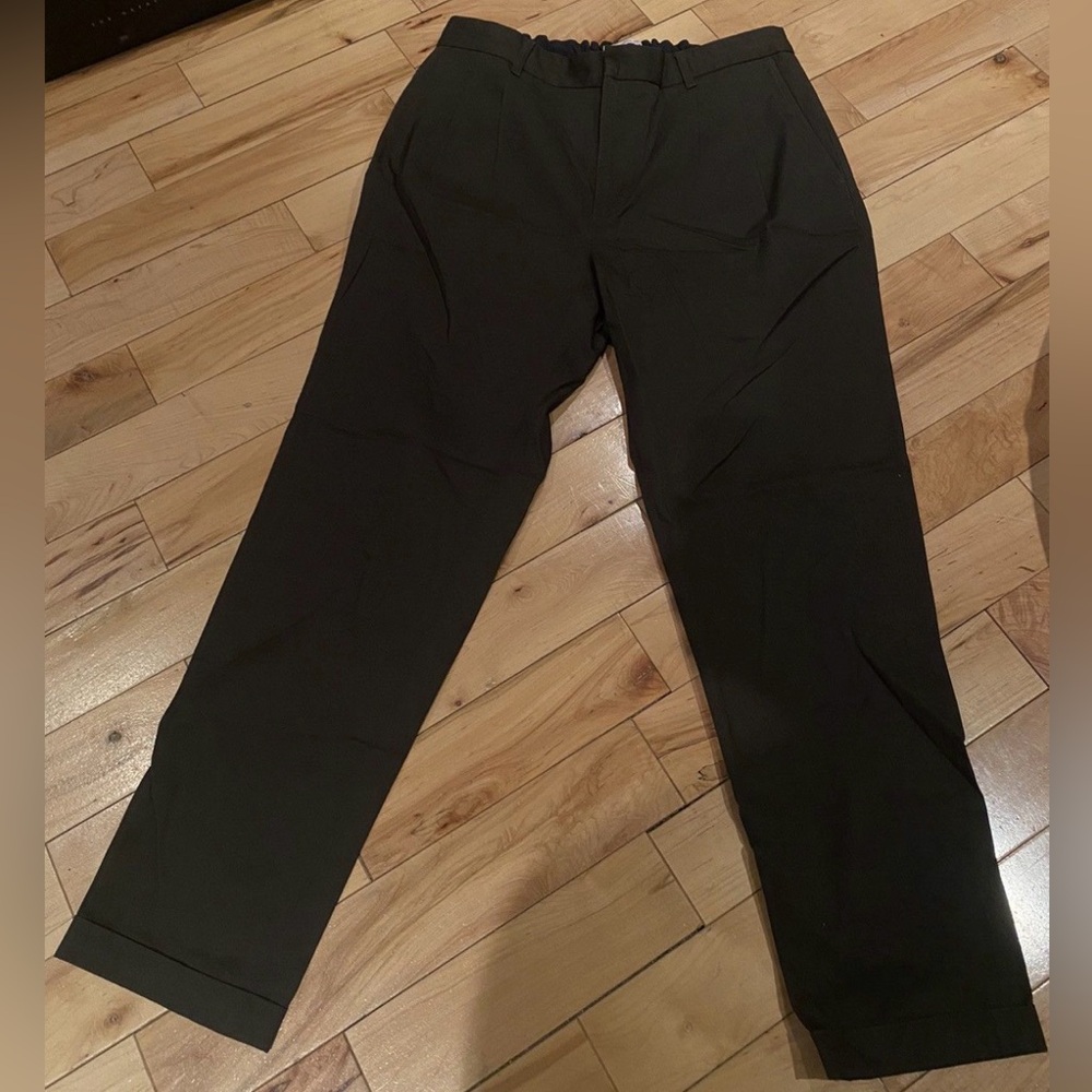 sk manor hill double pleated trouser